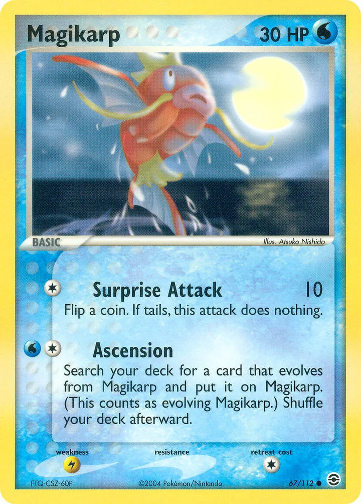 Magikarp, FireRed & LeafGreen 67/112