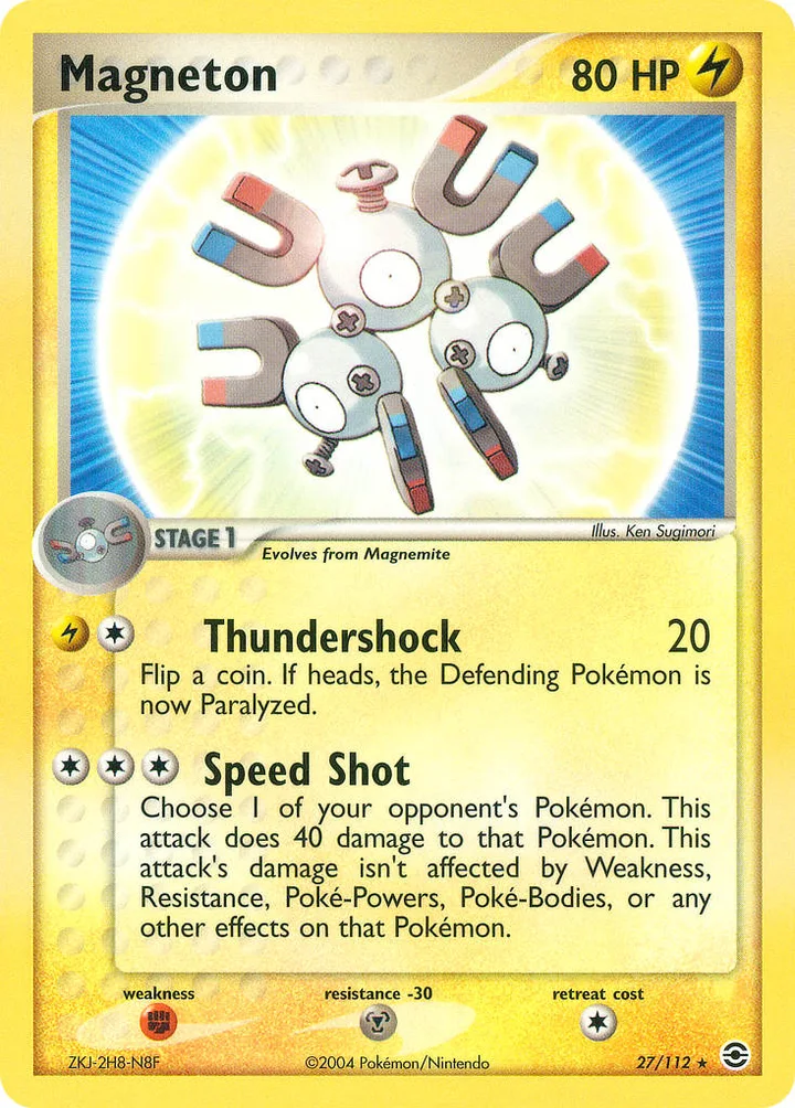 Magneton, FireRed & LeafGreen 27/112