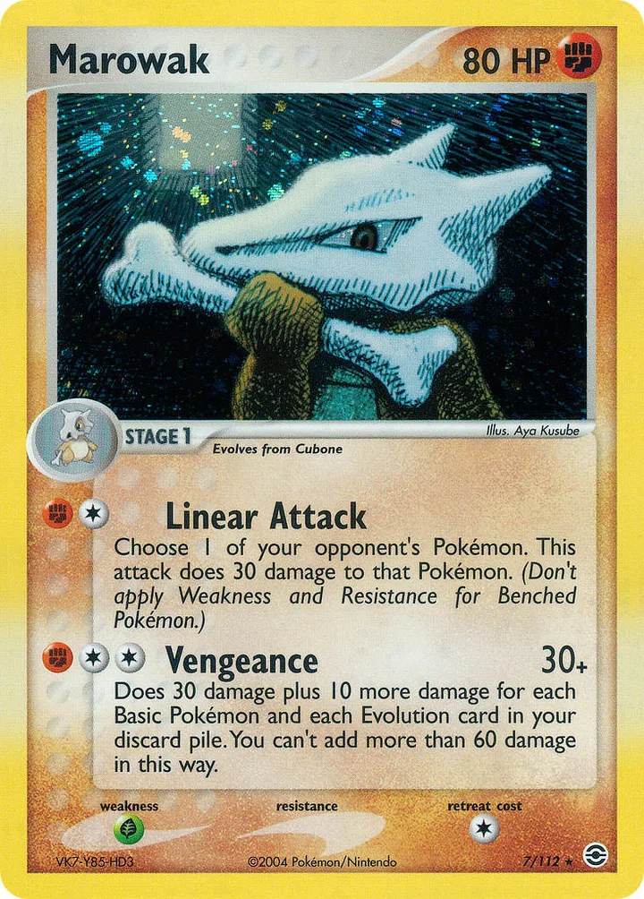 Marowak, FireRed & LeafGreen 7/112