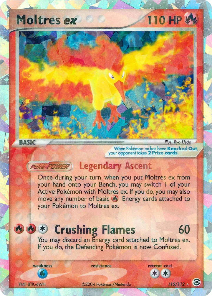 Moltres ex, FireRed & LeafGreen 115/112
