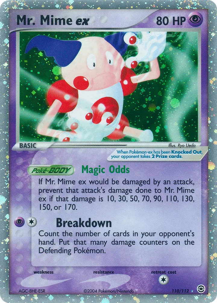 Mr. Mime ex, FireRed & LeafGreen 110/112