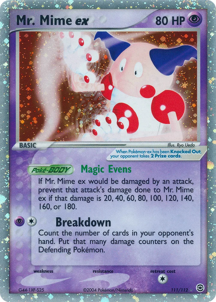 Mr. Mime ex, FireRed & LeafGreen 111/112