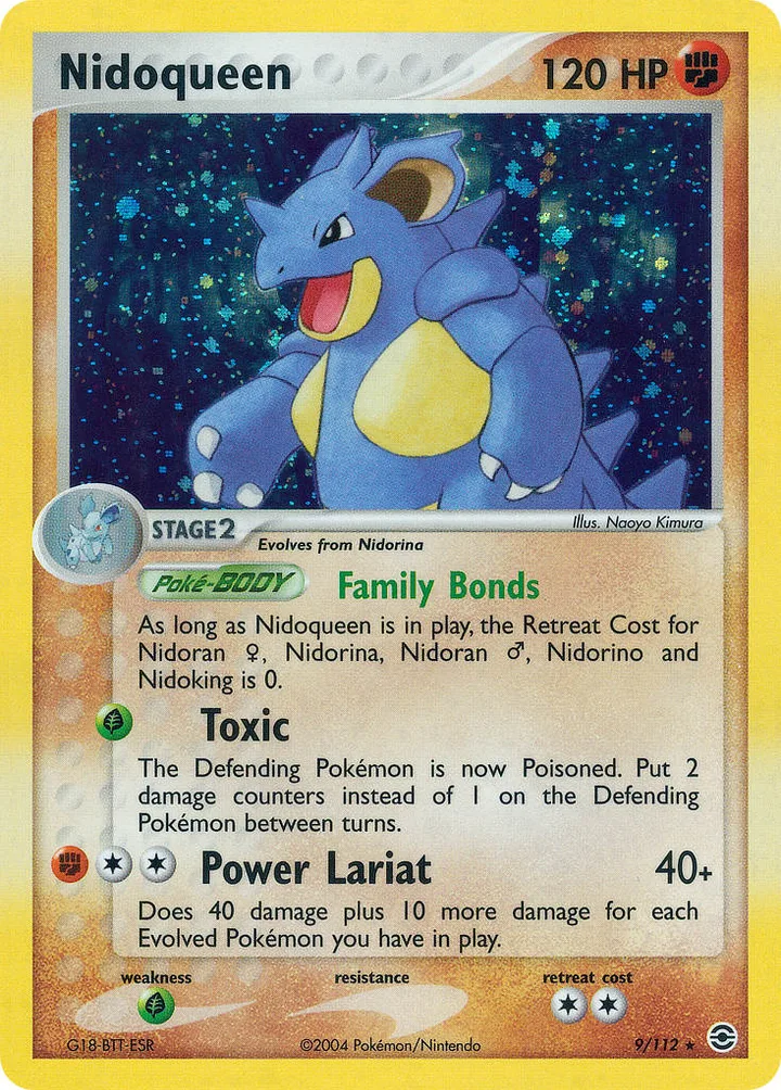 Nidoqueen, FireRed & LeafGreen 9/112