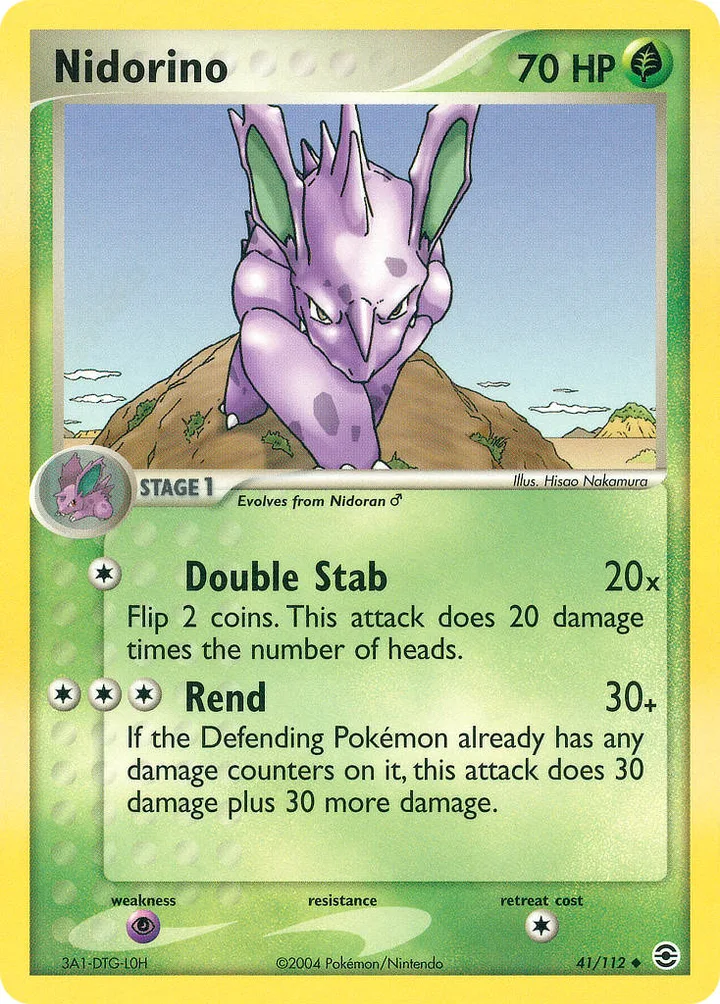 Nidorino, FireRed & LeafGreen 41/112