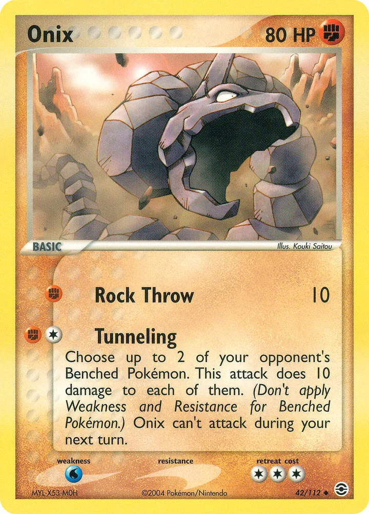 Onix, FireRed & LeafGreen 42/112