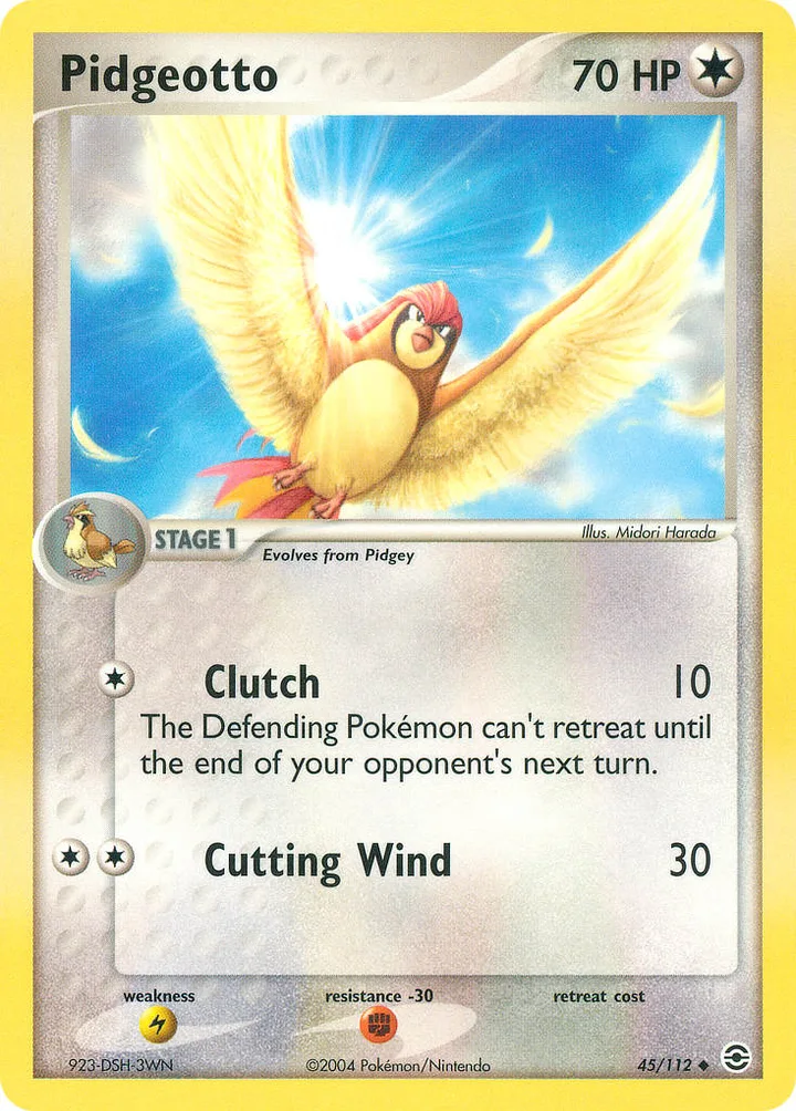 Pidgeotto, FireRed & LeafGreen 45/112