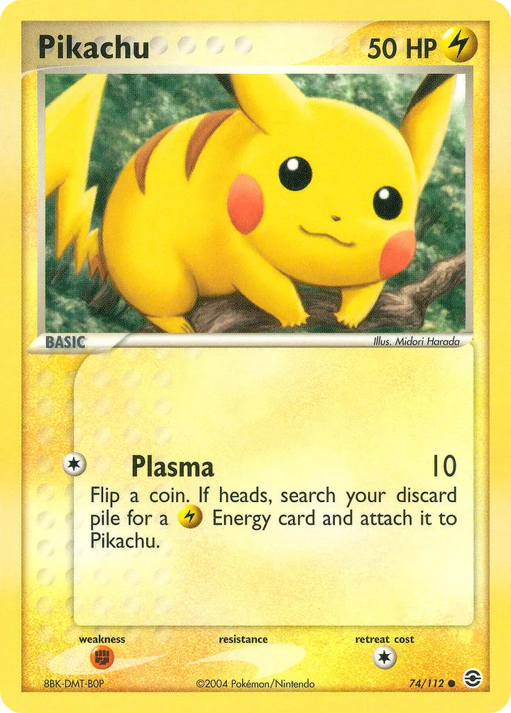 Pikachu, FireRed & LeafGreen 74/112