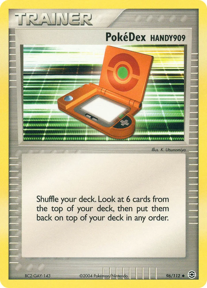 PokéDex HANDY909, FireRed & LeafGreen 96/112