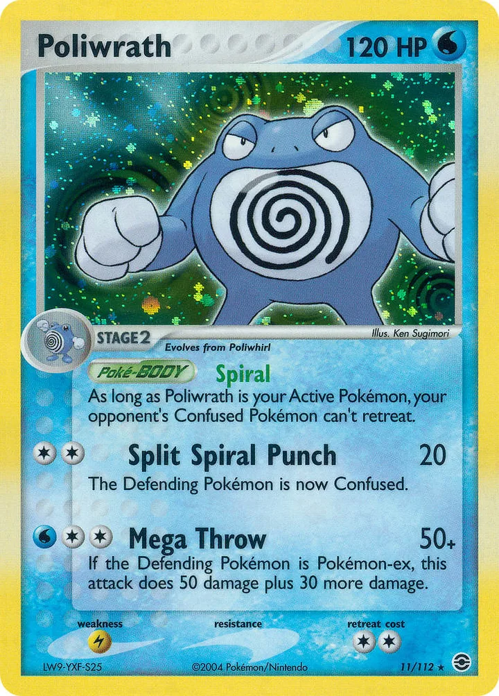 Poliwrath, FireRed & LeafGreen 11/112