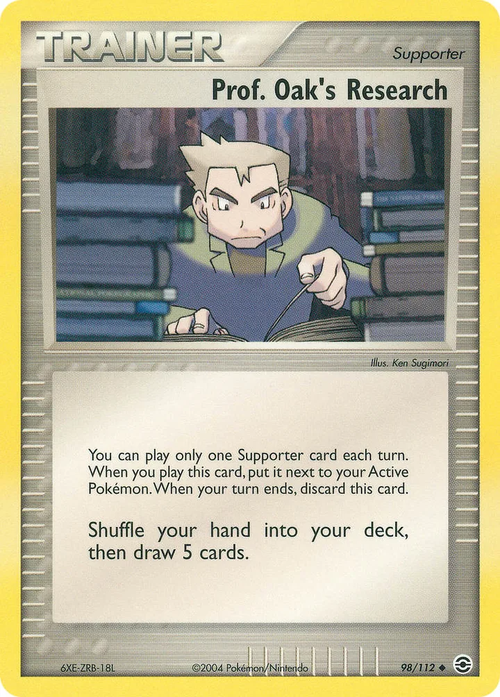 Prof. Oak’s Research, FireRed & LeafGreen 98/112