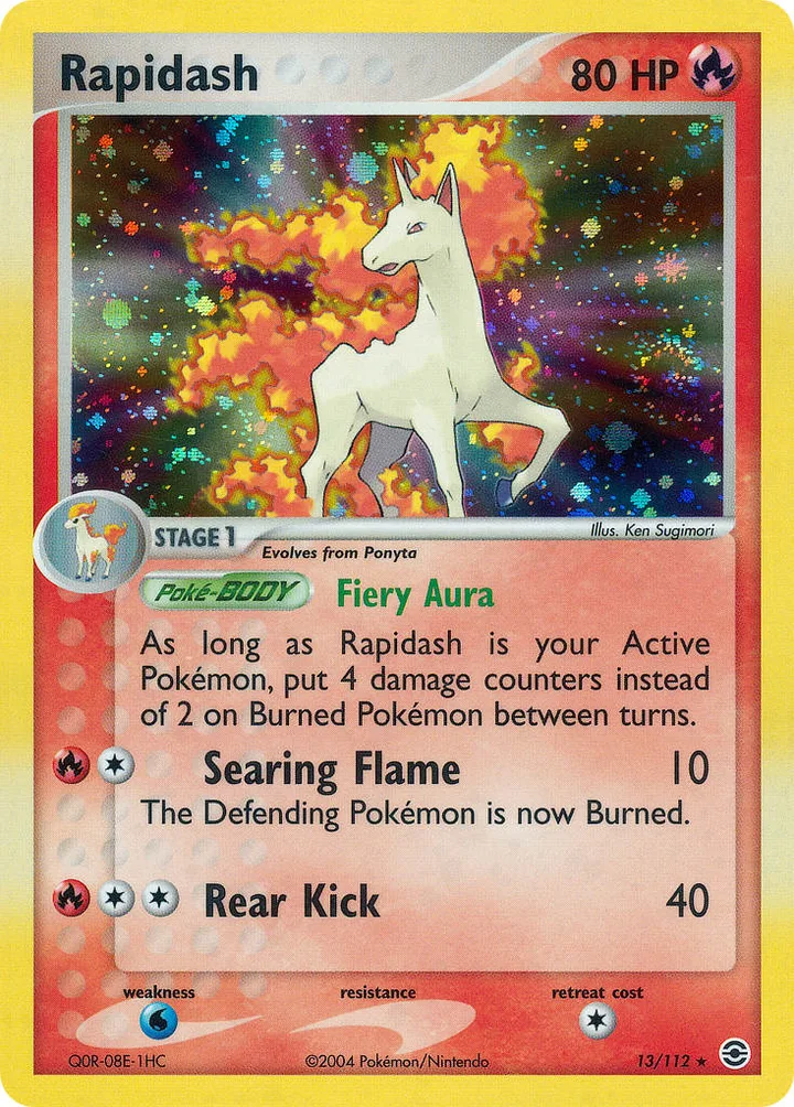 Rapidash, FireRed & LeafGreen 13/112