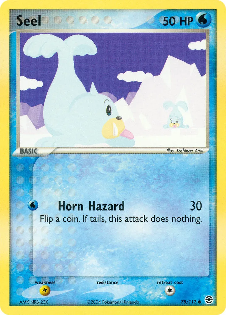 Seel, FireRed & LeafGreen 78/112