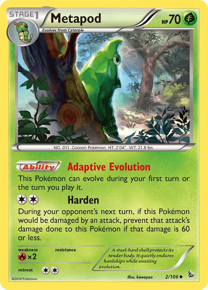 Metapod, Flashfire 2/106