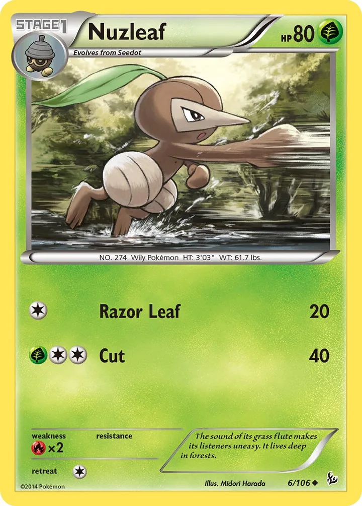 Nuzleaf, Flashfire 6/106