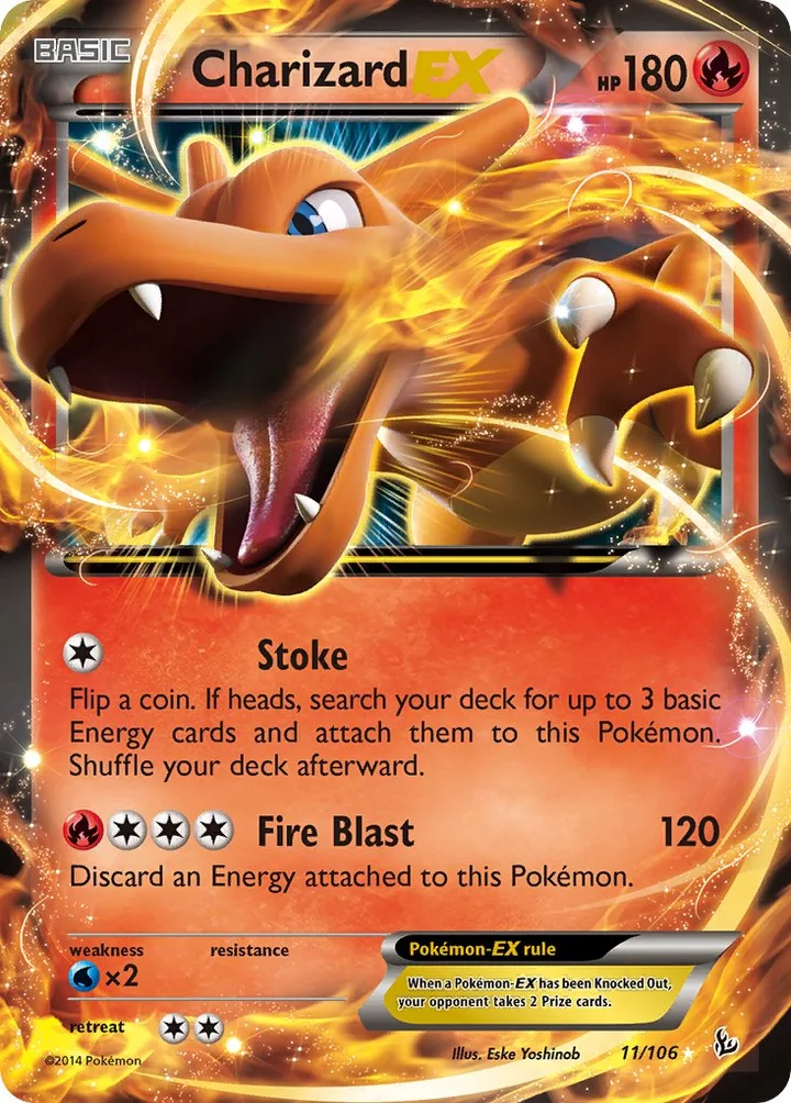 Charizard-EX, Flashfire 11/106