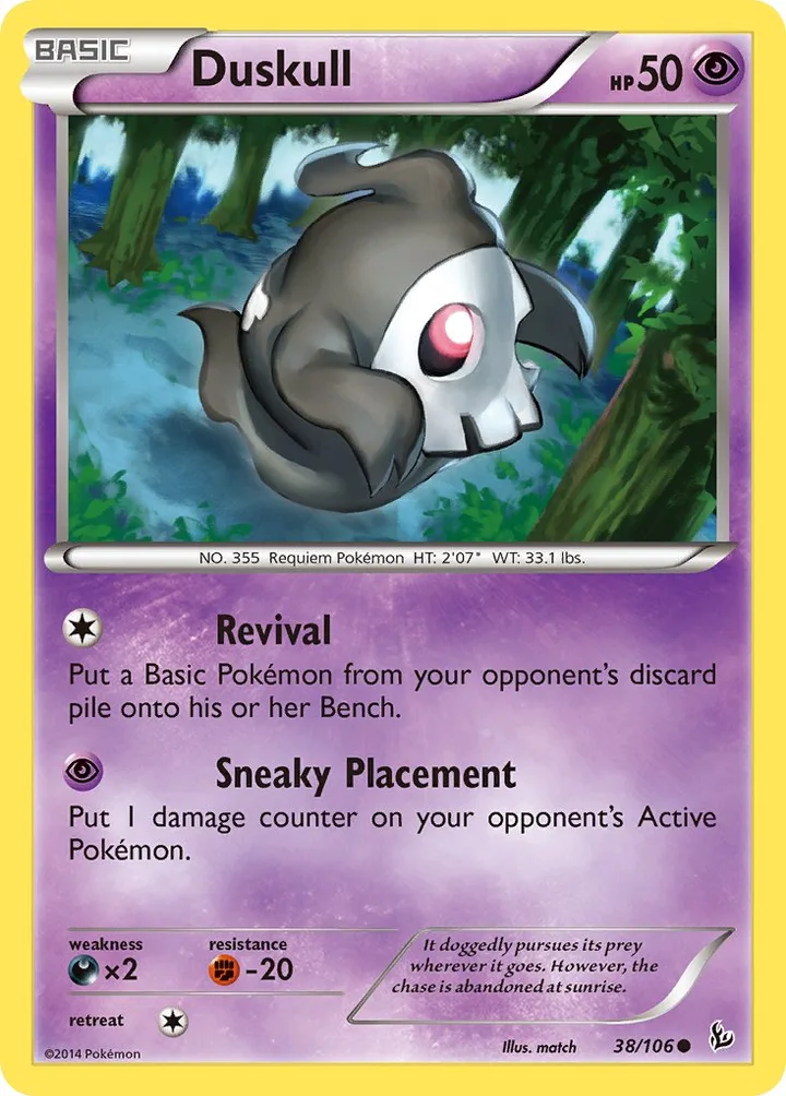 Duskull, Flashfire 38/106