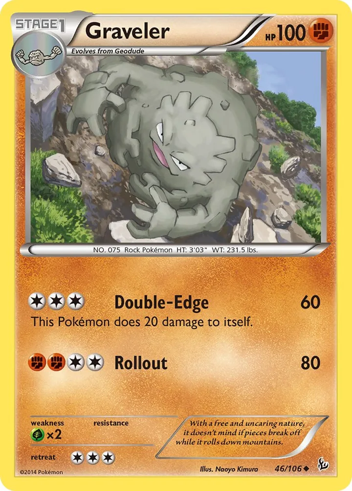 Graveler, Flashfire 46/106