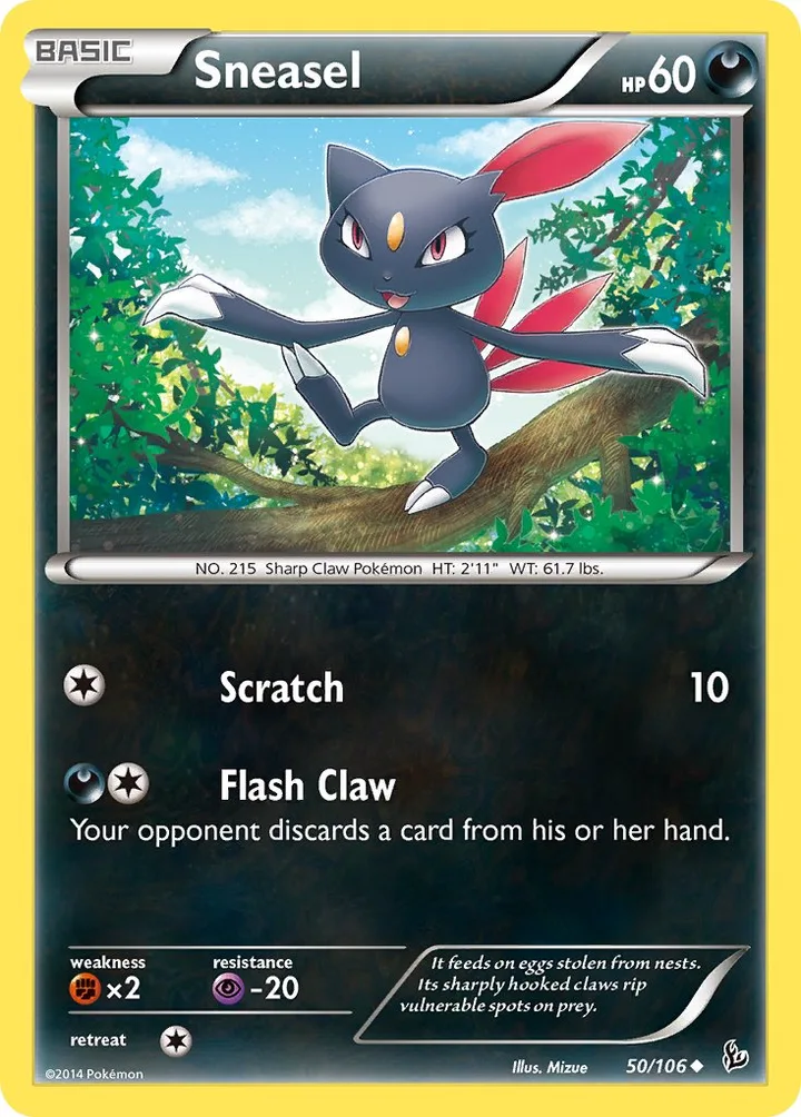 Sneasel, Flashfire 50/106