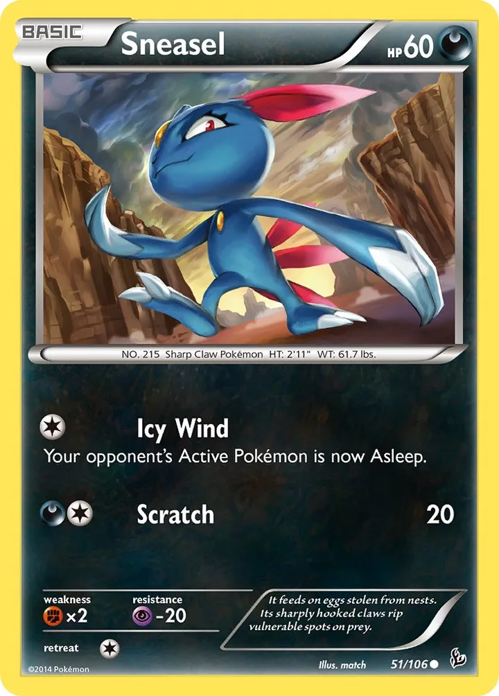 Sneasel, Flashfire 51/106