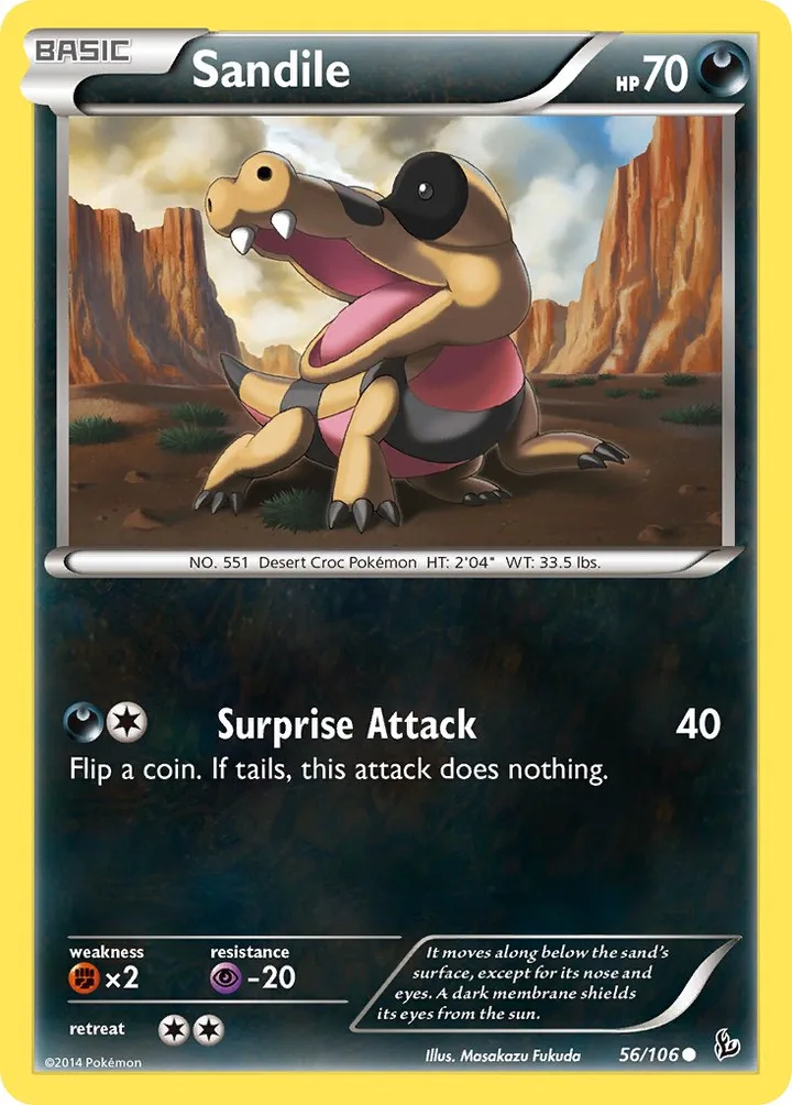 Sandile, Flashfire 56/106