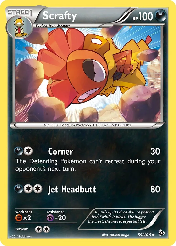 Scrafty, Flashfire 59/106
