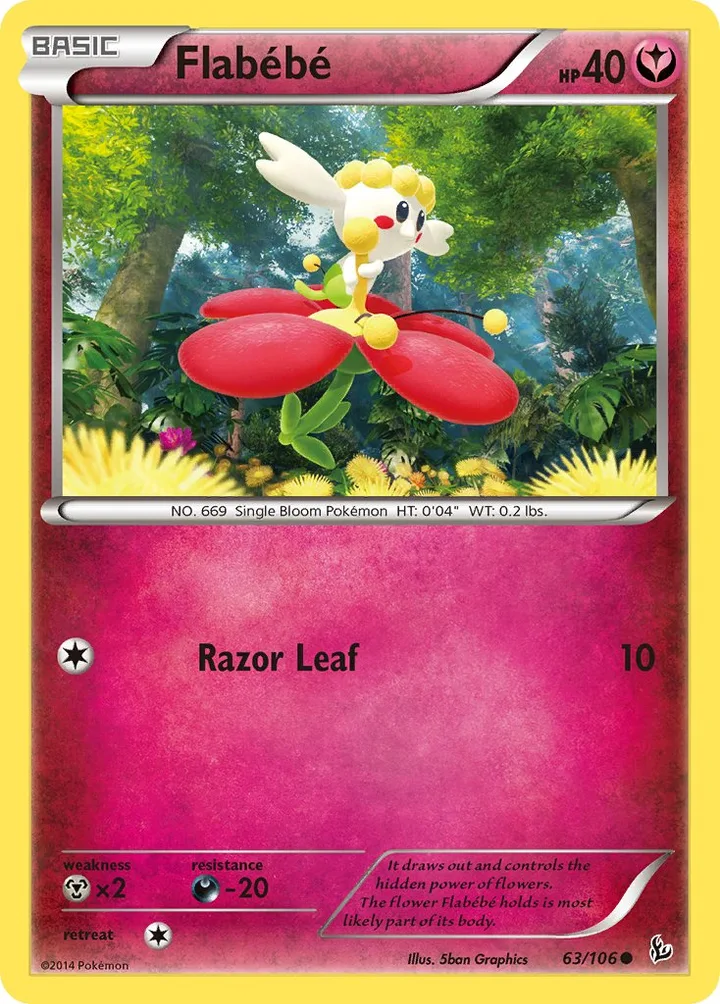 Flabébé, Flashfire 63/106