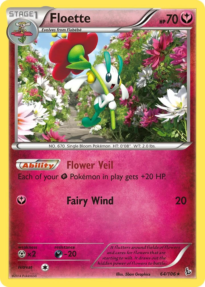 Floette, Flashfire 64/106