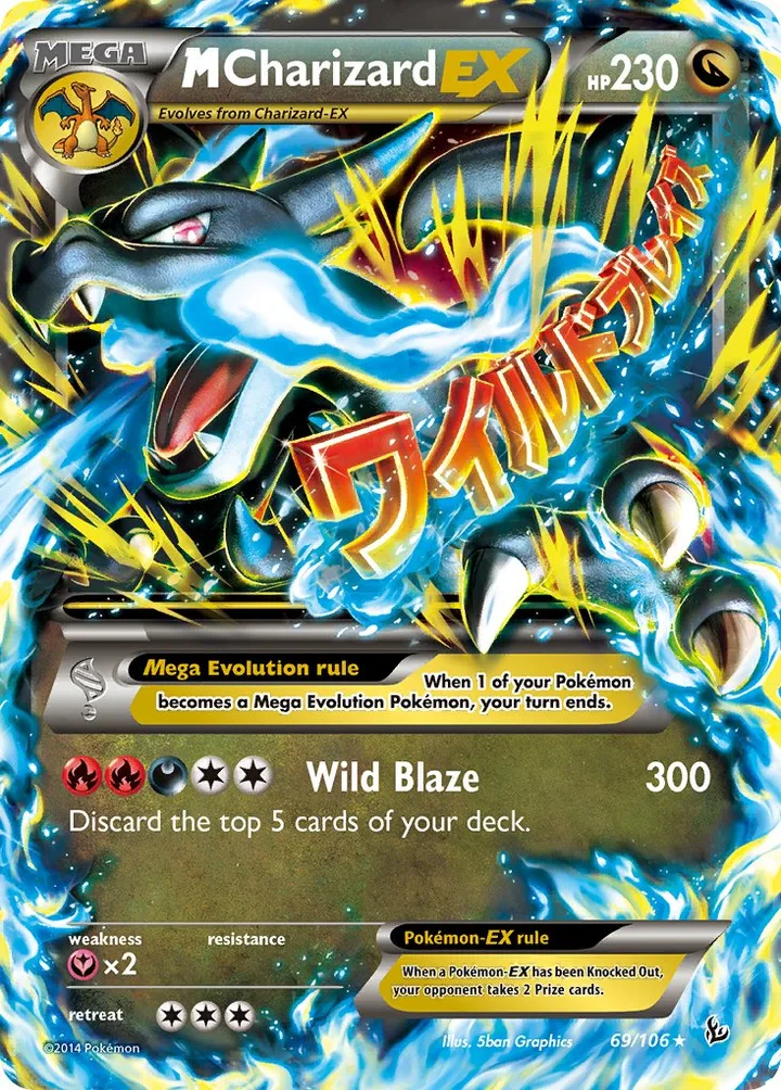 M Charizard-EX, Flashfire 69/106