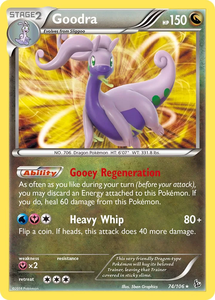Goodra, Flashfire 74/106