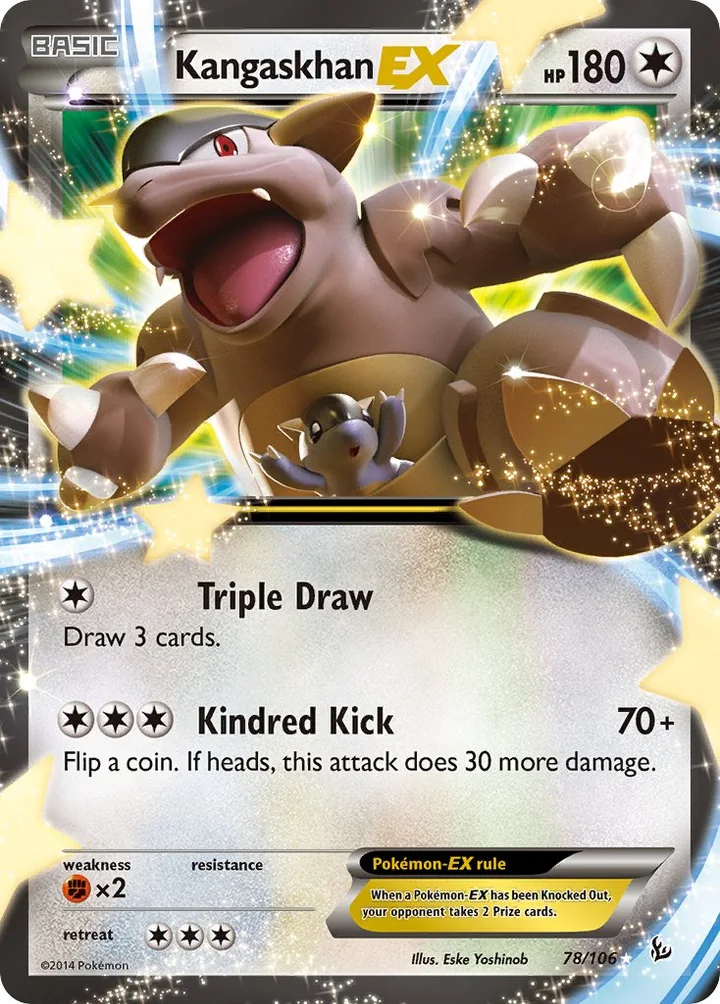 Kangaskhan-EX, Flashfire 78/106
