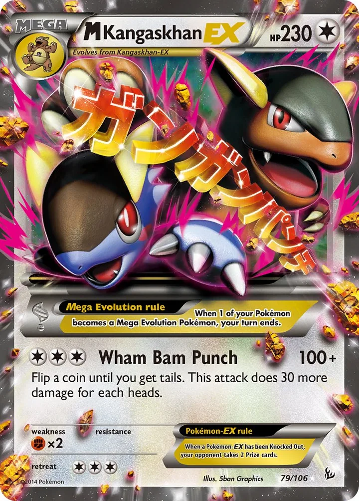 M Kangaskhan-EX, Flashfire 79/106