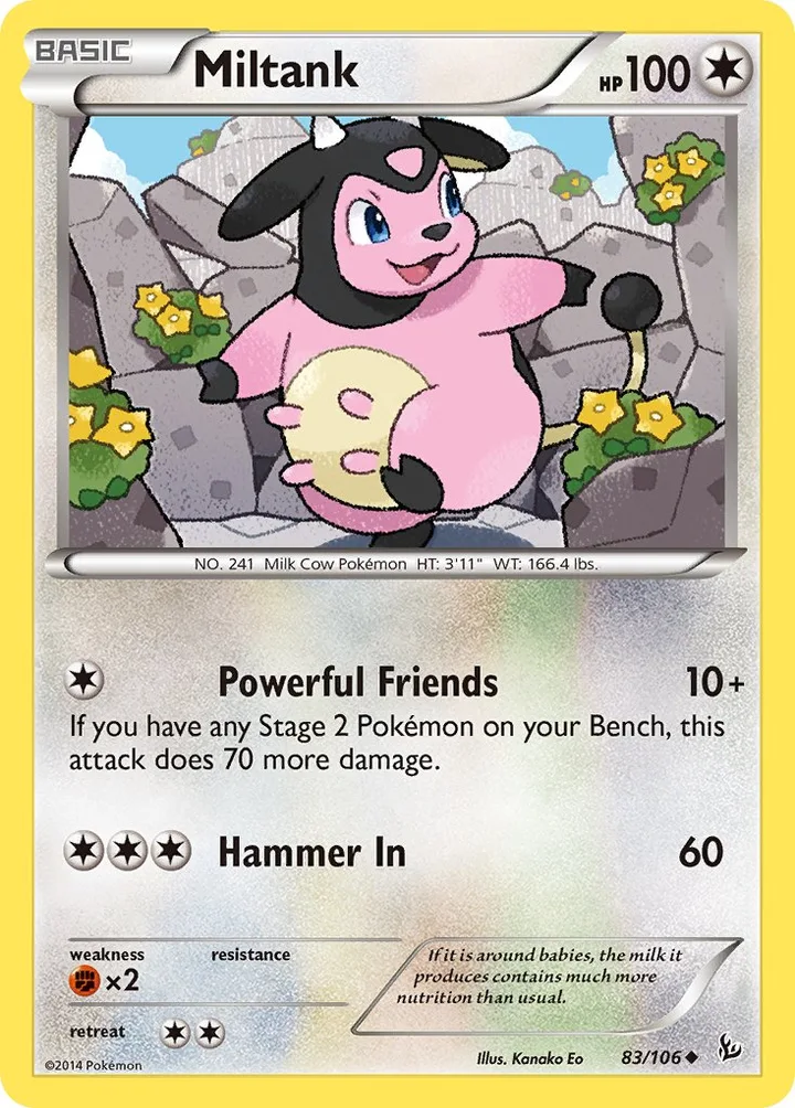 Miltank, Flashfire 83/106
