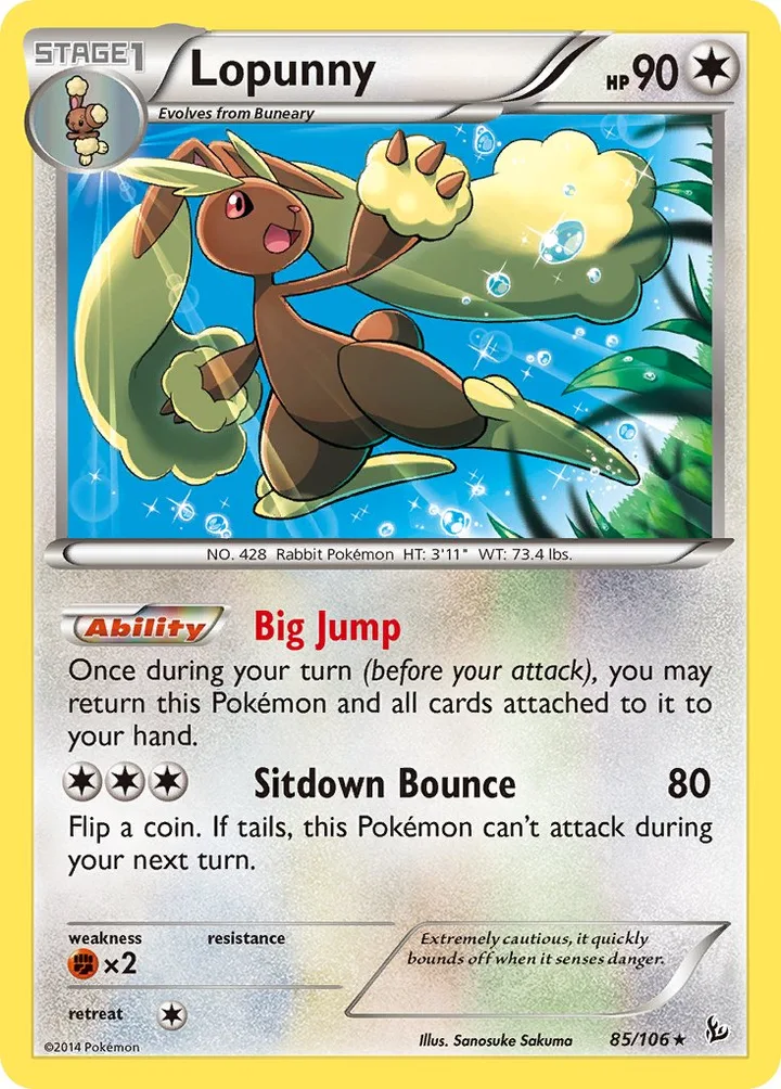 Lopunny, Flashfire 85/106