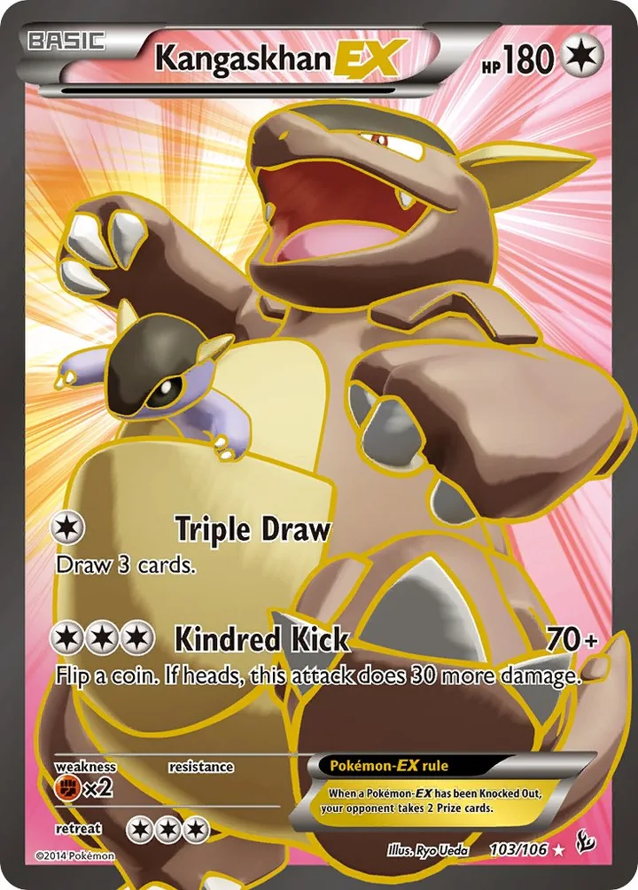 Kangaskhan-EX, Flashfire 103/106