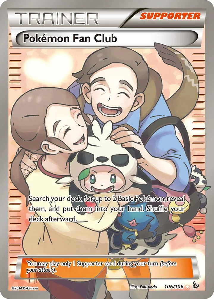 Pokémon Fan Club, Flashfire 106/106