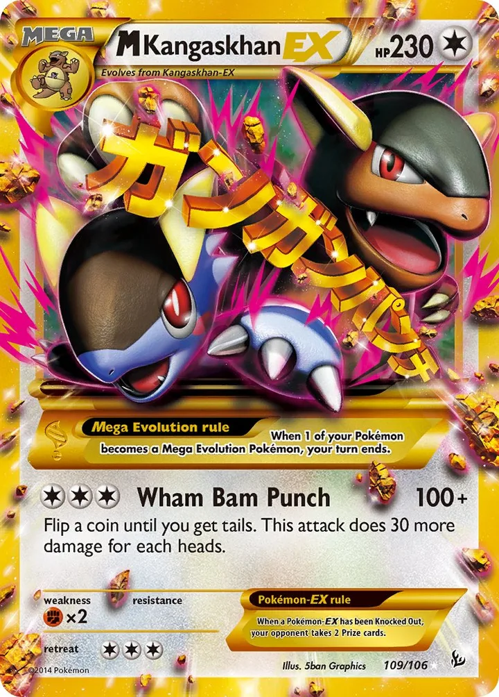 M Kangaskhan-EX, Flashfire 109/106