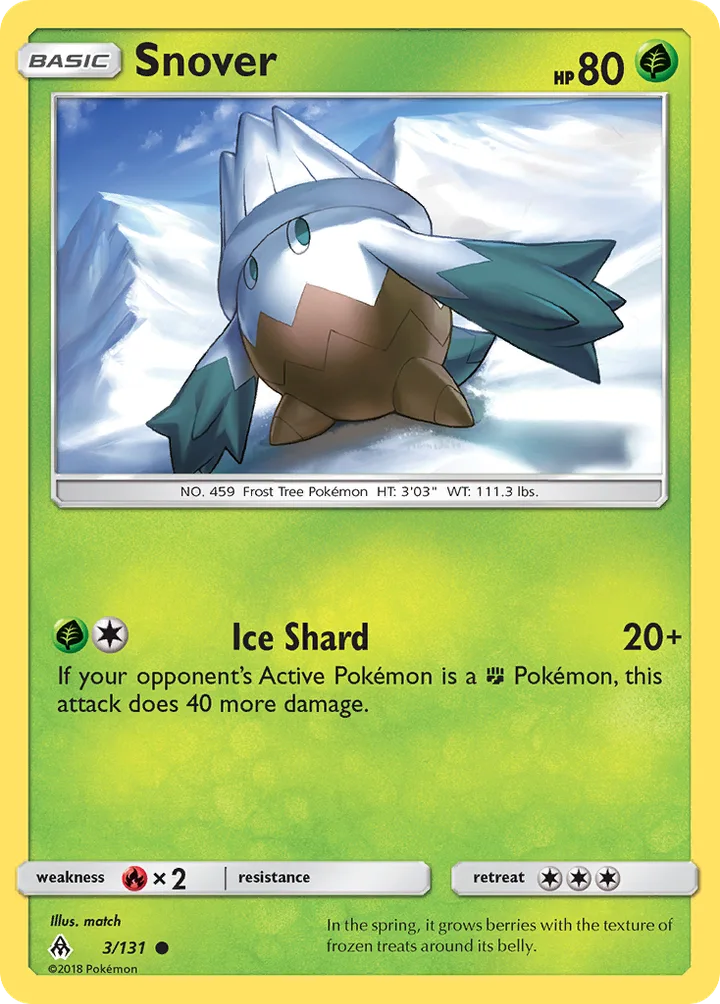 Snover, Forbidden Light 3/131