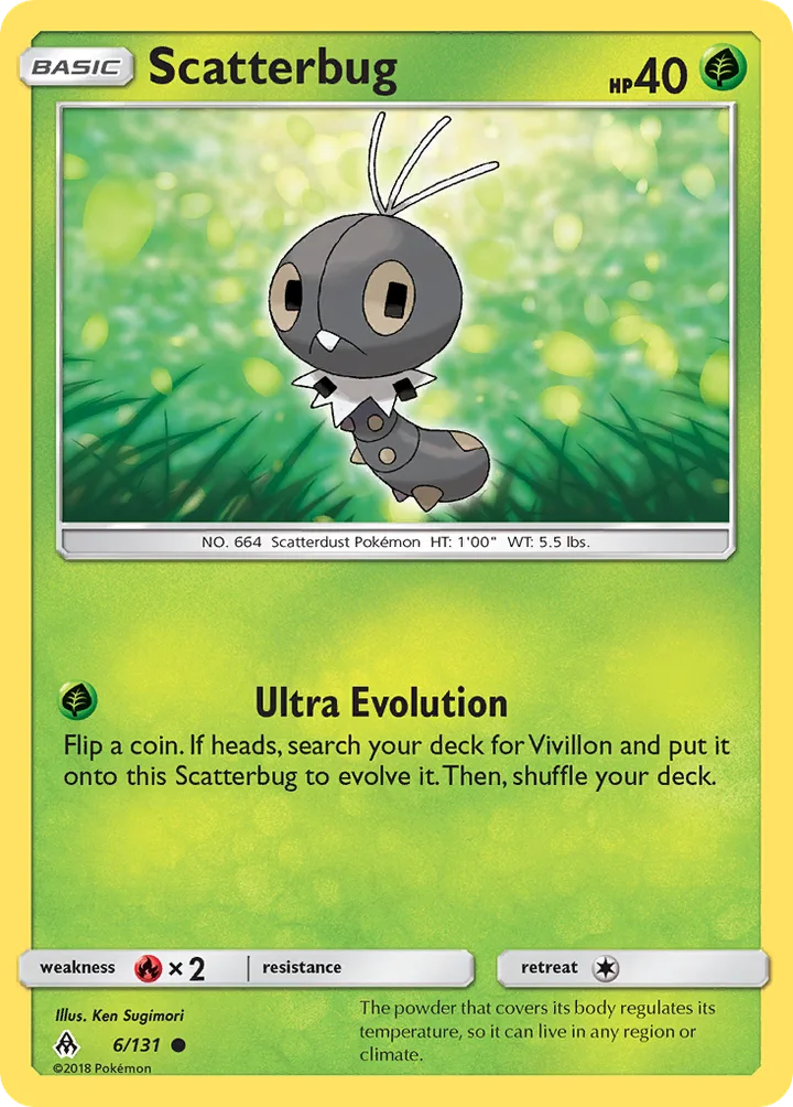Scatterbug, Forbidden Light 6/131