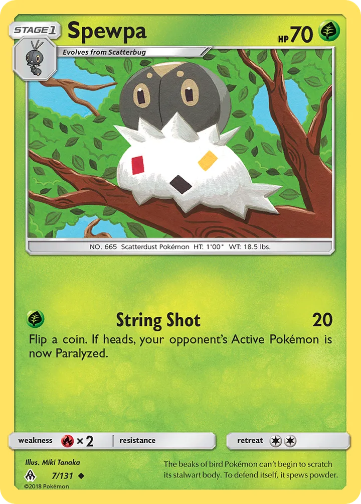 Spewpa, Forbidden Light 7/131