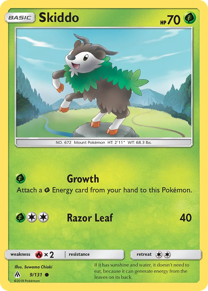 Skiddo, Forbidden Light 9/131