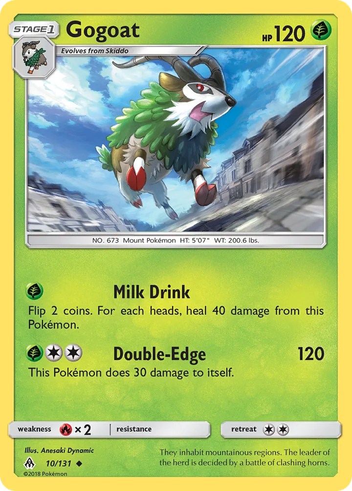 Gogoat, Forbidden Light 10/131