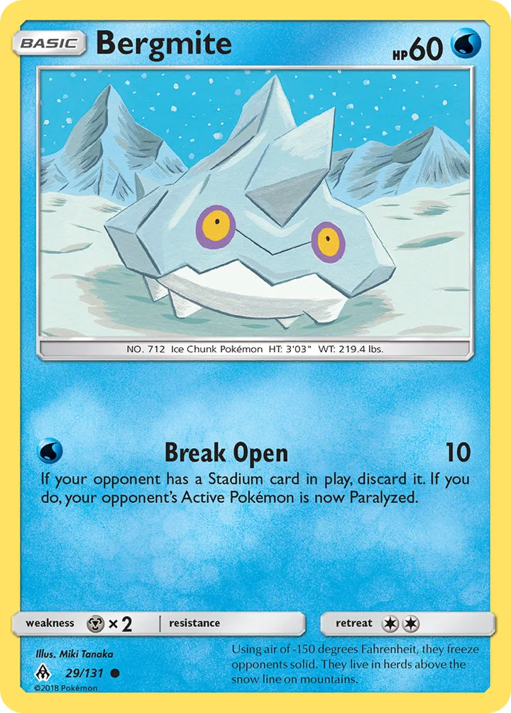 Bergmite, Forbidden Light 29/131