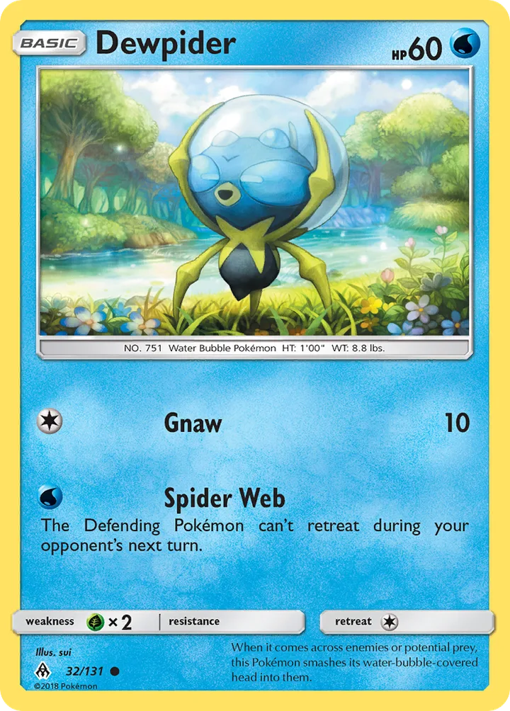 Dewpider, Forbidden Light 32/131