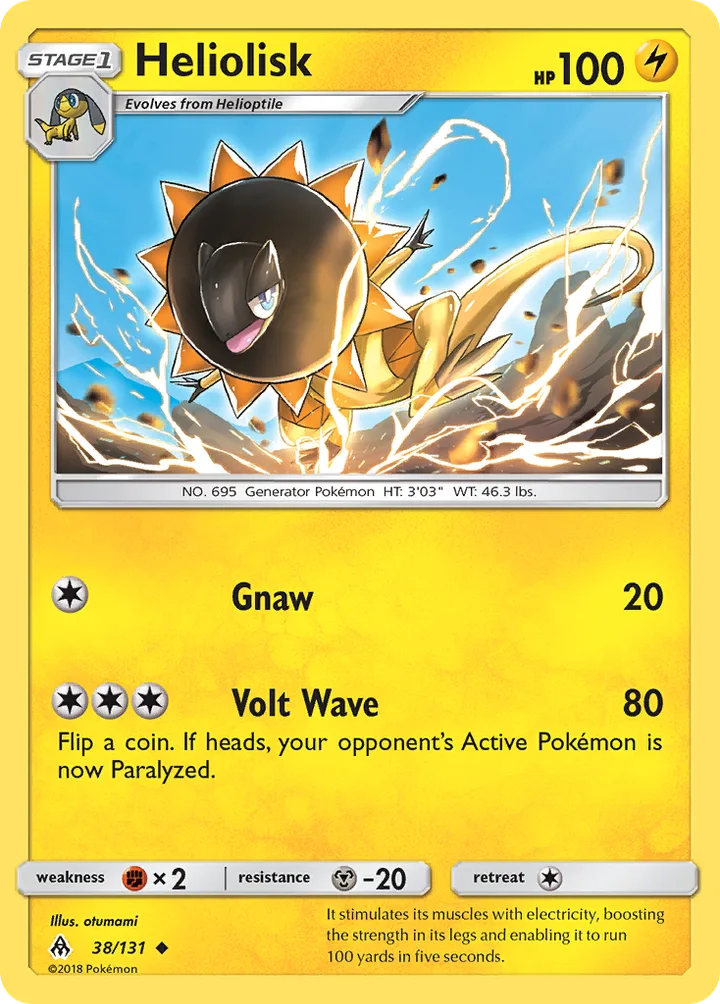 Heliolisk, Forbidden Light 38/131