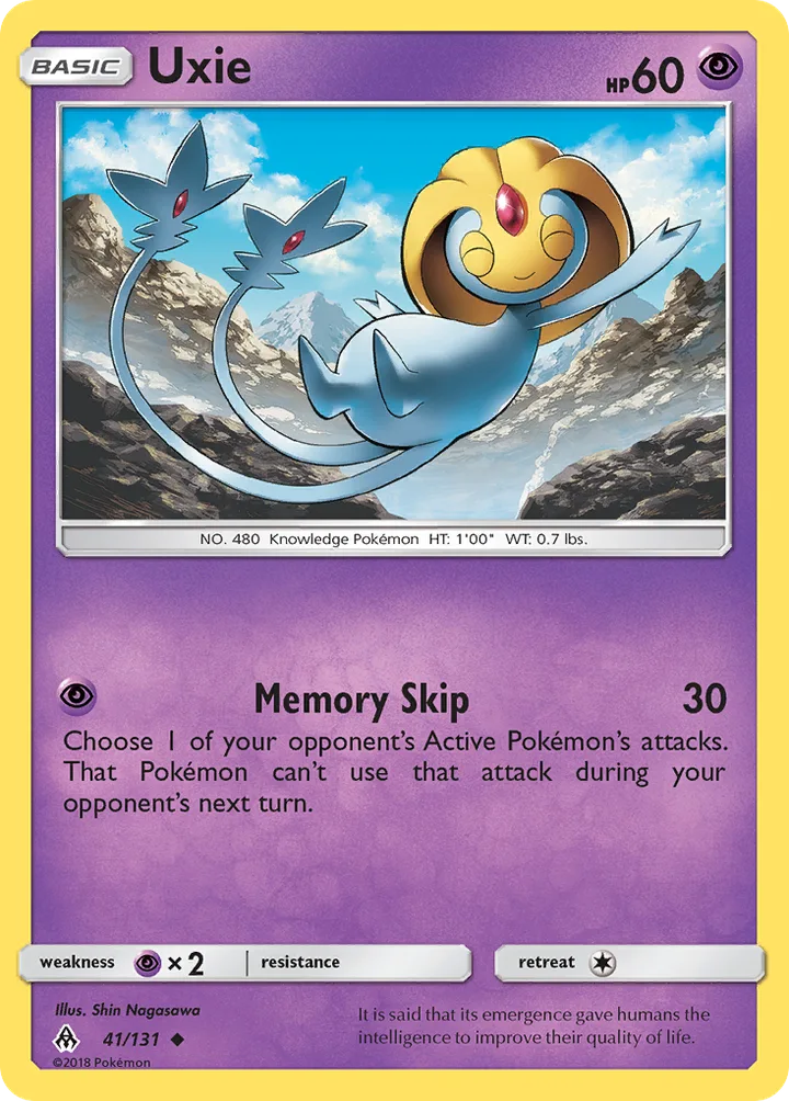 Uxie, Forbidden Light 41/131