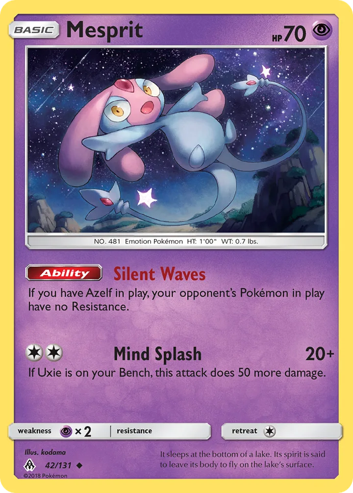 Mesprit, Forbidden Light 42/131