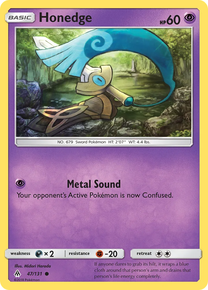 Honedge, Forbidden Light 47/131