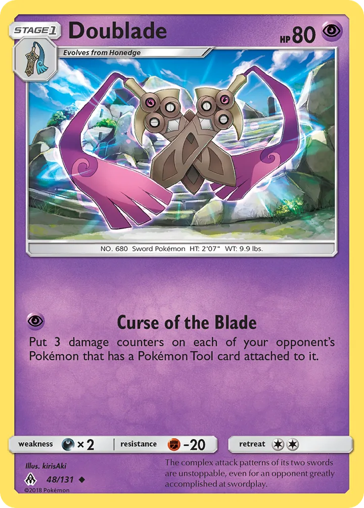 Doublade, Forbidden Light 48/131
