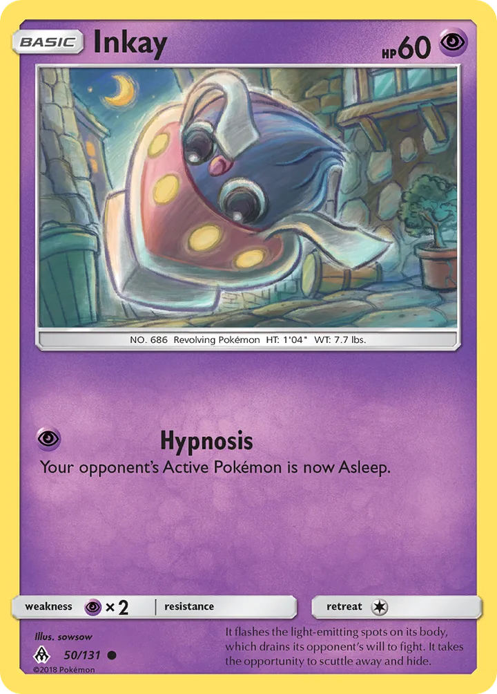 Inkay, Forbidden Light 50/131