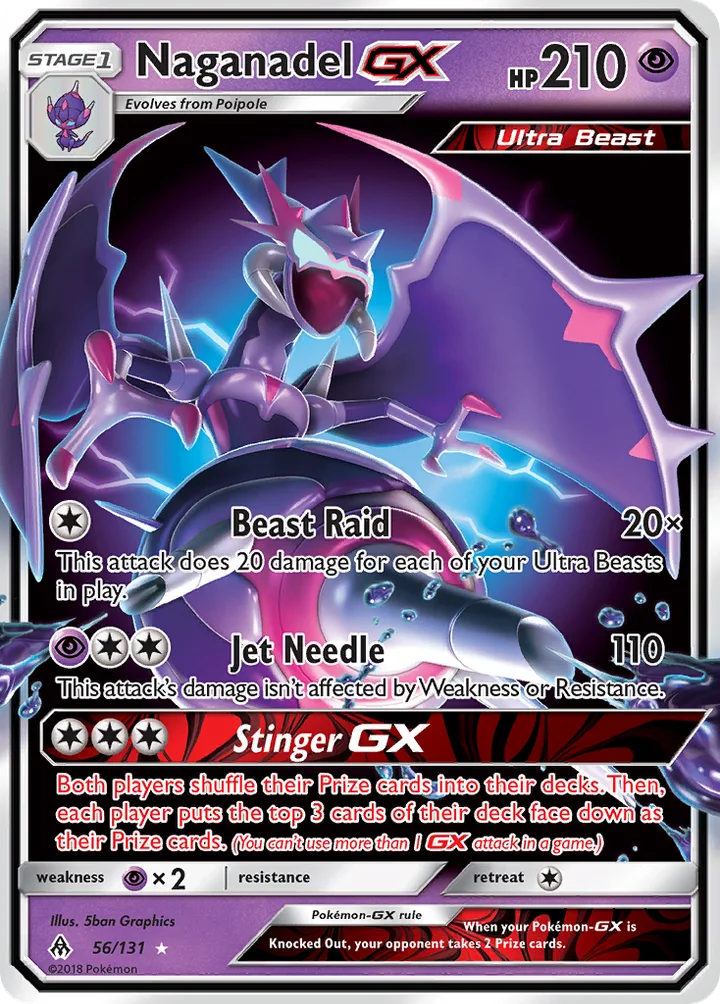 Naganadel-GX, Forbidden Light 56/131